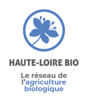 Logo de l'association Haute-Loire Bio qui organise la foire biologique de Langeac